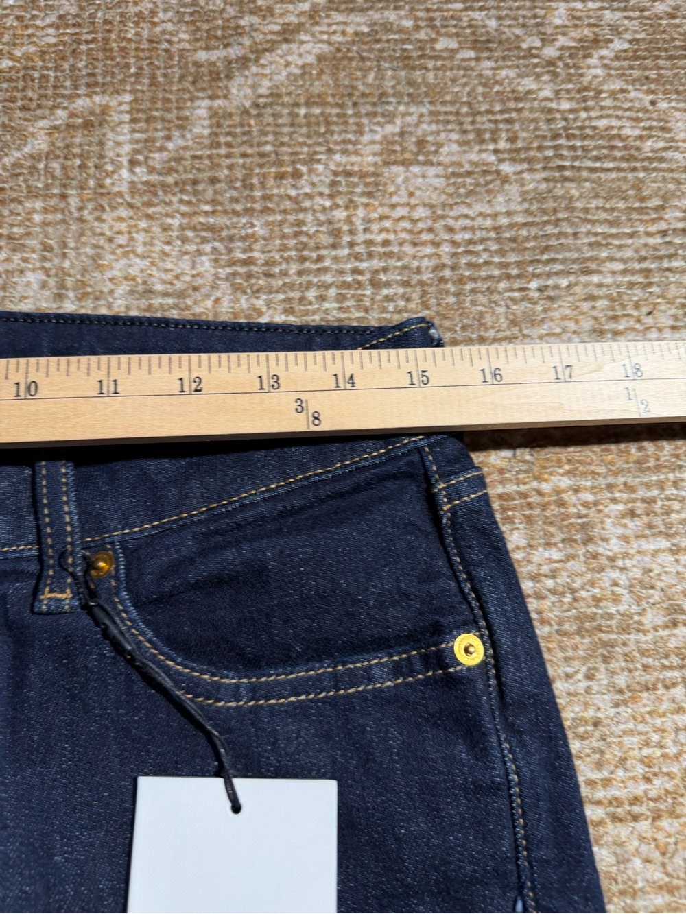 Gap x Victoria Beckham Low Rise Capri Jeans - Picture 4 of 5